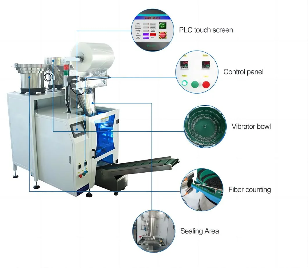 High Quality Fully Automatic Sachet Bag Gummy Bear Candy Packing Machine