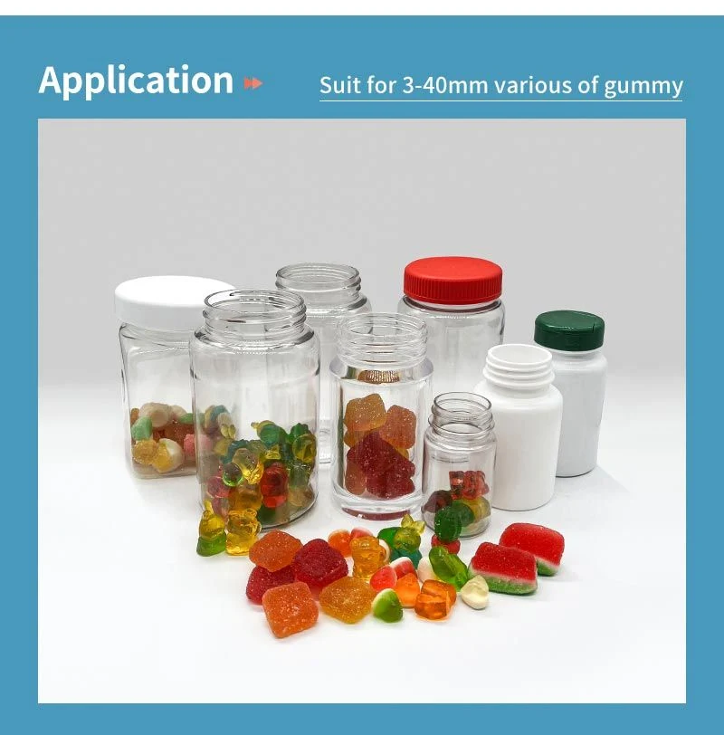 Automatic Electronic Vitamin Soft Cube Candy Counter Gummy Bear Gummy Counting Machine