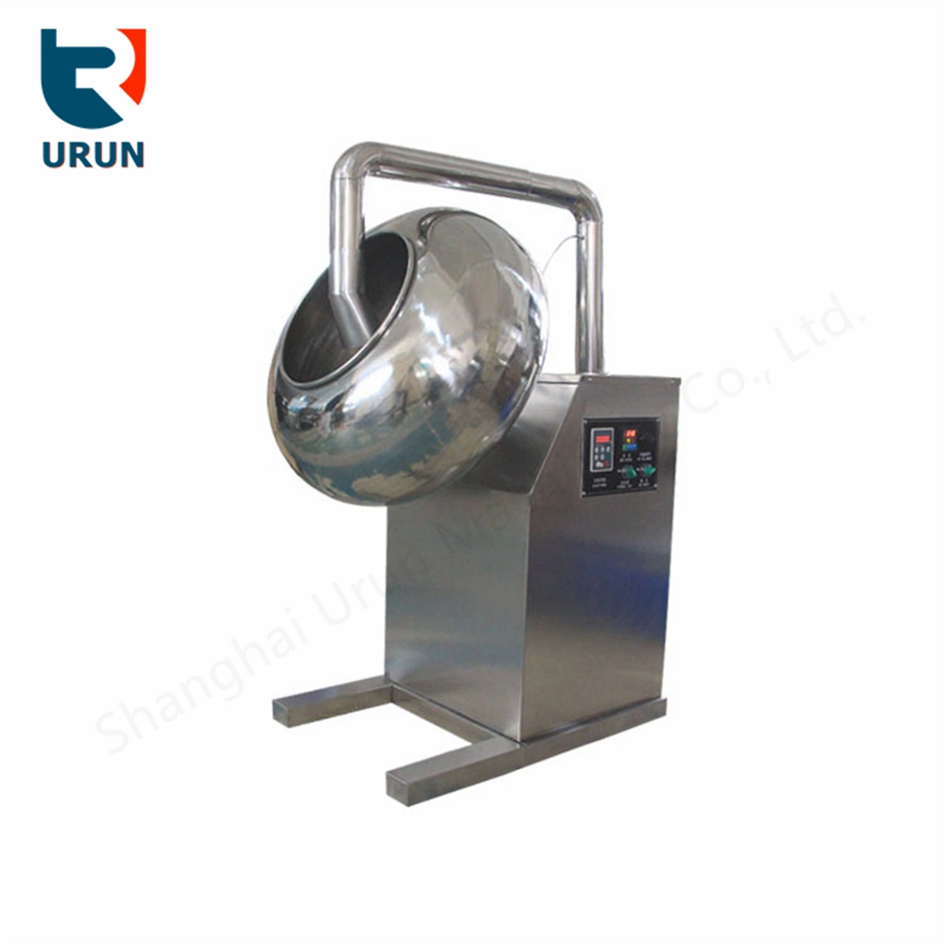 Automatic Tablet Pill Sugar Film Candy Coating Pan Chocolate Bean Coater Nuts Coating Machine