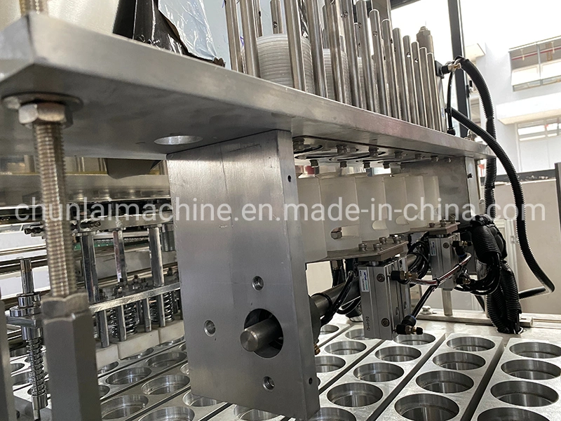 Fully Automatic Edible Popcorn Cup Aluminum Foil Sealing Machine Snacks Jar French Fries Candy Packaging Production Line