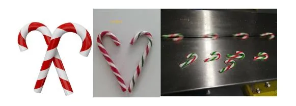 Automatic Candy Cane Candy Machine Production Line