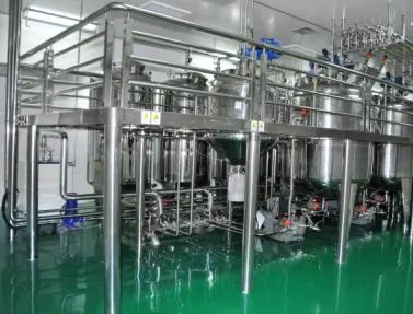 Full Automatic Heating Dissolving Sugar Syrup Melting Mix Tank with Agitator Gummy Making Mixing Machine