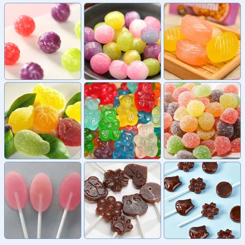 Mini Manufacture Chocolate Sweet Jelly Soft Toffee Lollipop Depositor Candy Make Machine Chocolate Pouring Machine