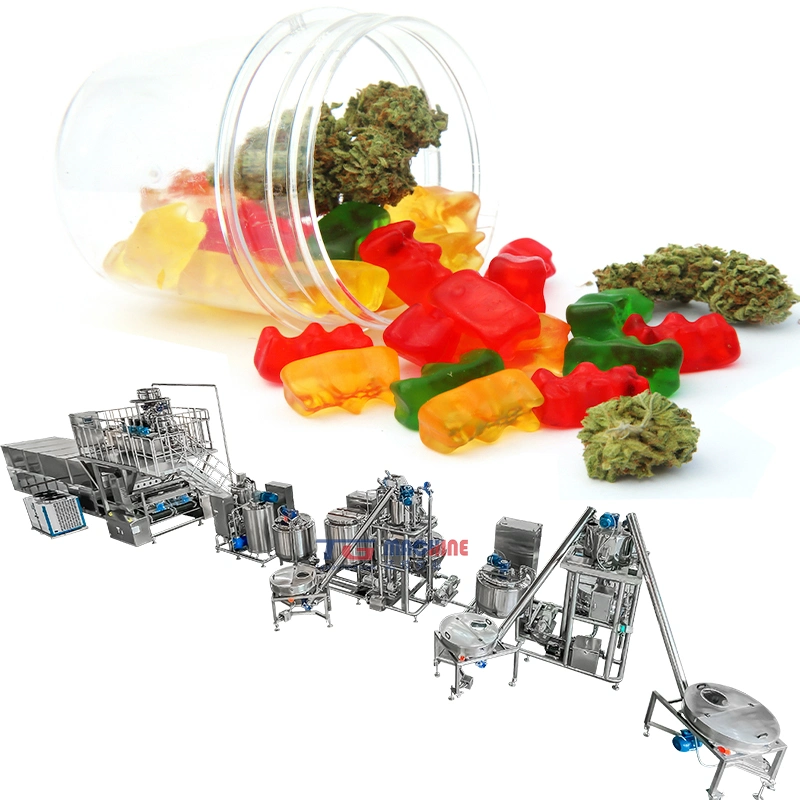 Automatic Gummy Bear Depositing Machine Gummy Filing Machine and Gummy Mogul Machine