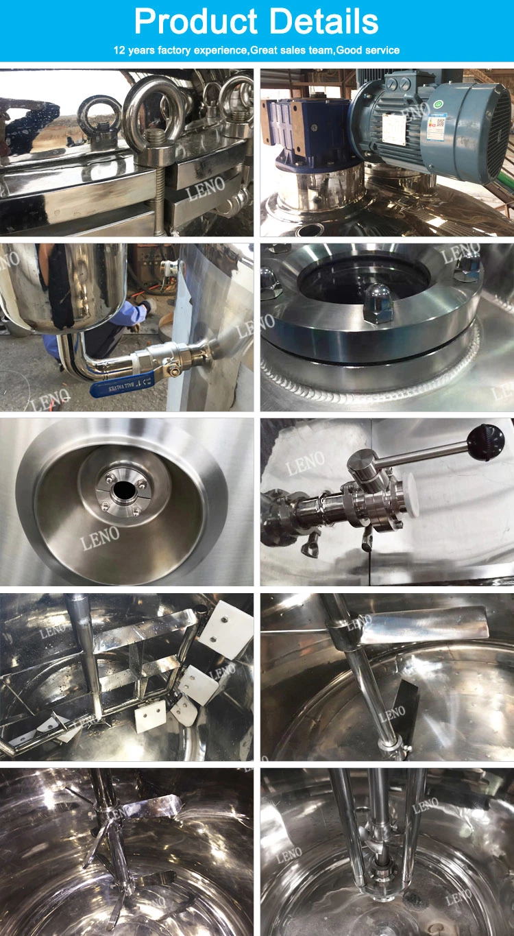 High Performance Stainless Steel Petroleum Jelly Making Machine