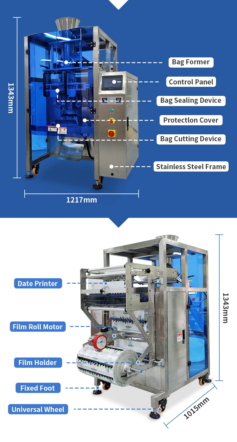 Dession Weighing Chocolate Food Packaging Machine Automatic Chocolate Bean Packing Machine Chocolate Ball Packaging Machine