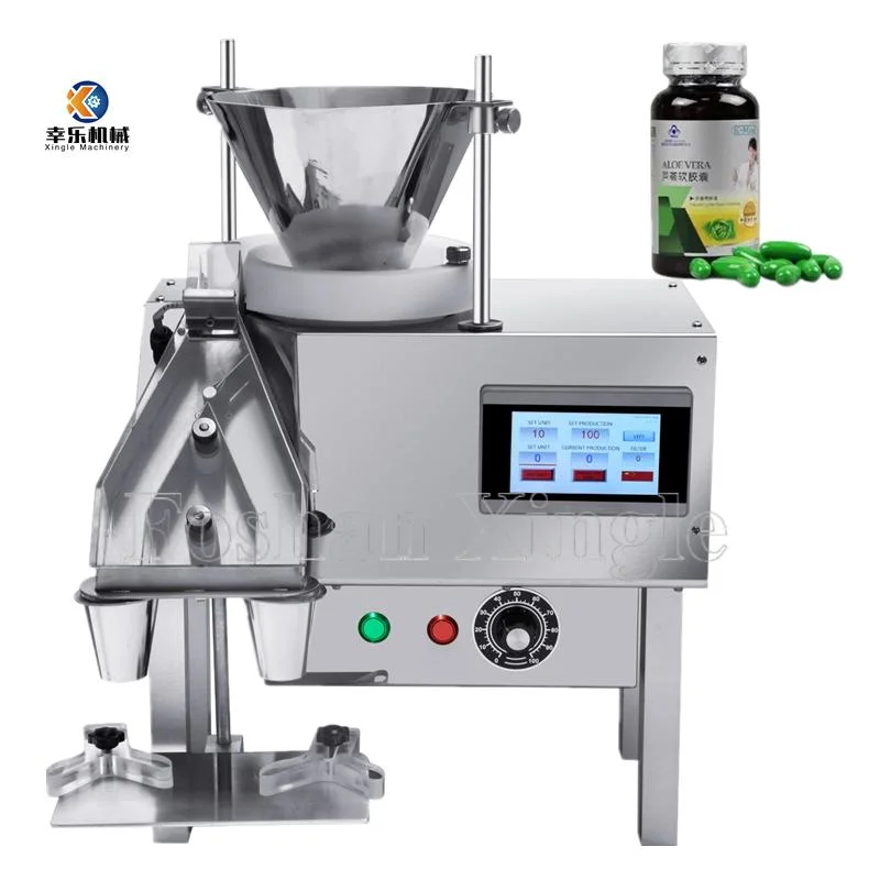 Pharmaceutical Pill Filling Semi-Automatic Gummy Vitamin Candy Counting Machine for Capsule and Tablet