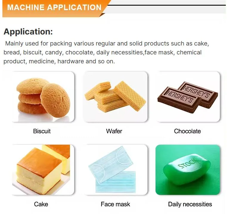 Automatic Confectionery Hard Mint Candy Flat Lollipop Feeder Flow Wrapping Packing Machine