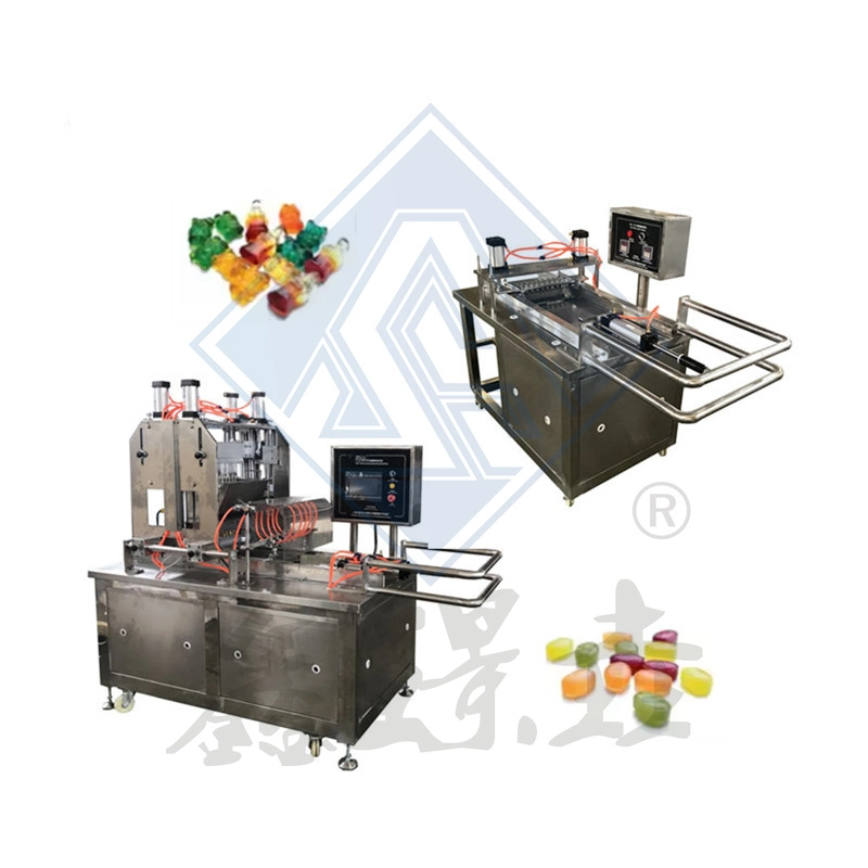 Semi Automatic Manual Multi Type Mold Candy Pouring Production Line