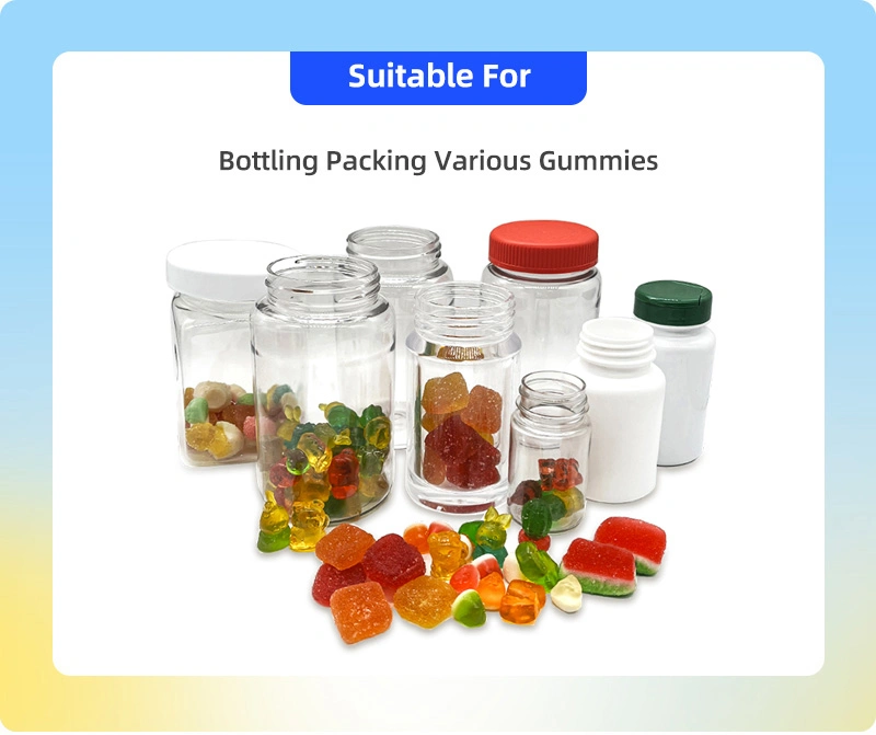 16 Lanes Automatic Candy Counter Vitamin Gum Gummy Bear Counting Machine for 3-40mm