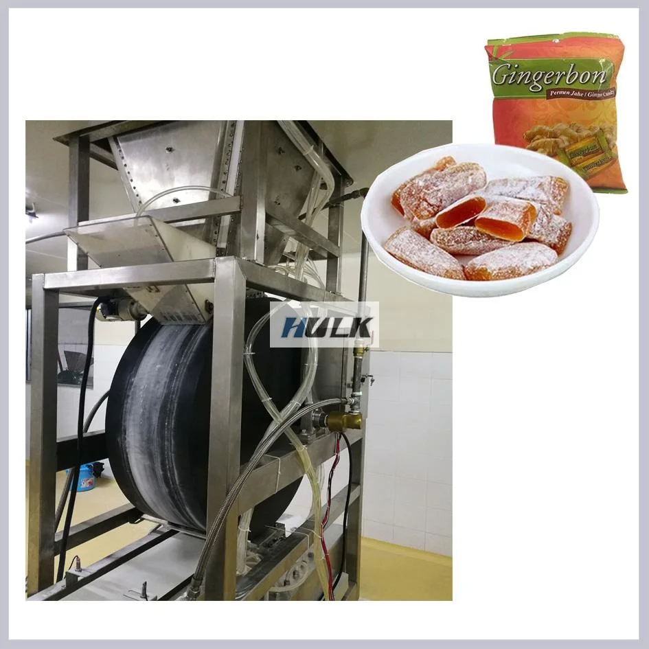 Ginger Candy Ingredients Ginger Candy Filling Depositing Making Production Line