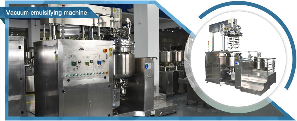 A01 Mayonnaise / Petroleum Jelly/ Body Lotion / Face Cream / Margarine Making Machine Sauce Cream Homogenizing Mixing Machine