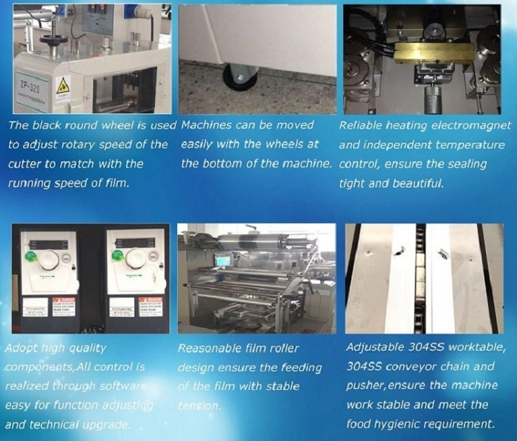 Flow Wrapper Pillow Packaging Machinery for Biscuits and Confectionery