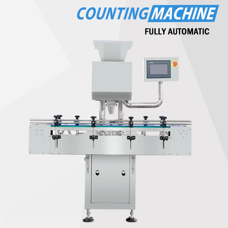 Capsulcn 8 Lane Automatic Counting Milk Tablet Chewing Gum Gummy Bear Sweets Candy Gummy Counting Machine