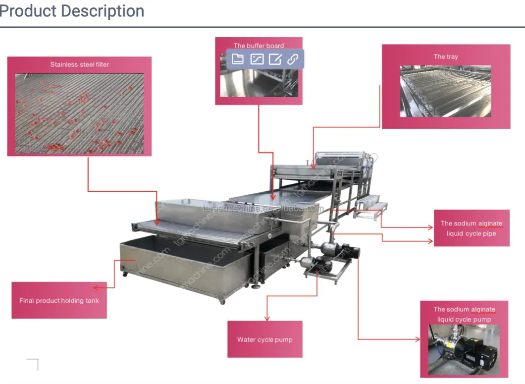 Tg Quality Stable Automatic Popping Boba for Sale Juicy Inside Ball for Bubble Tea Shop Ingredients Boba Making Machine