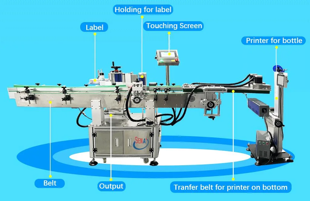 Best Price Fast Speed Label Equipment Candy Bottle Labeling Machine