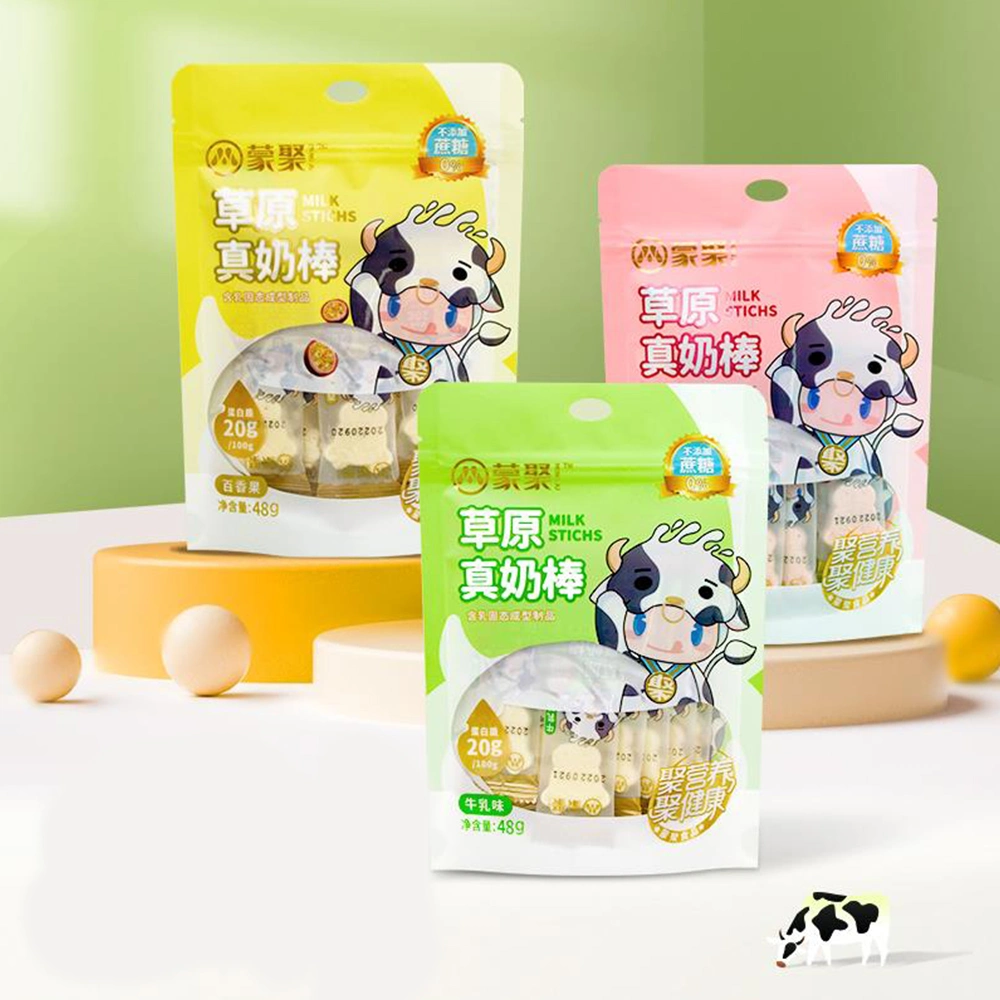 Factory OEM Healthy Delicious Milk Lollipops Milk Bar Candy Baby Little Shape Snack 0% Water Shelf Life 12 Month