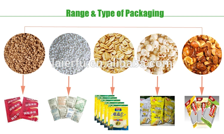 New Small Scale Vertical Granule Four Side Counting Sealing Packing Machine