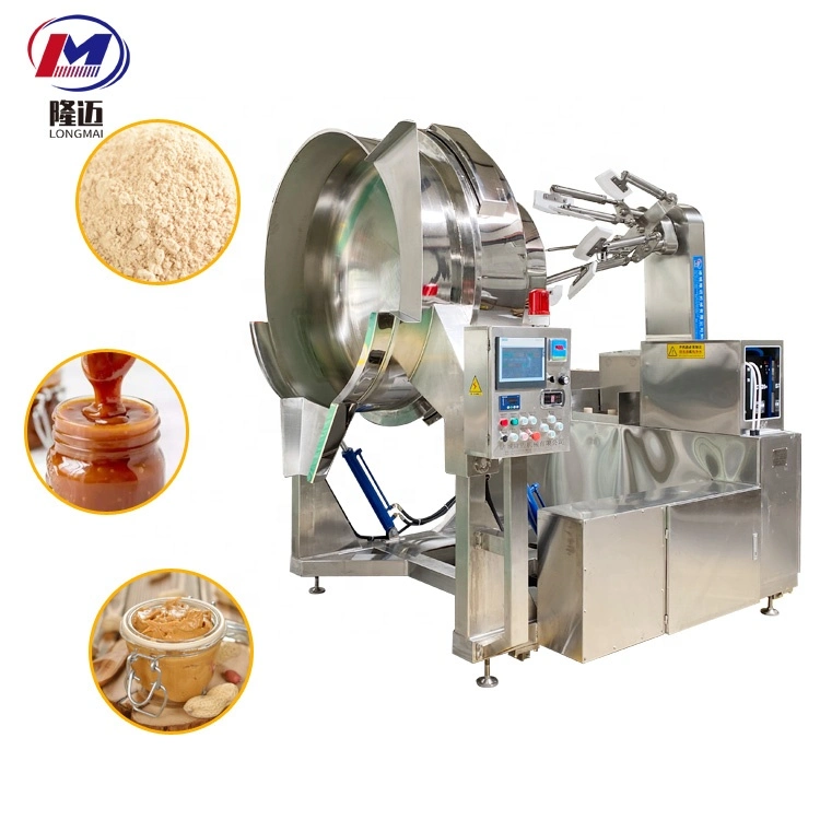 Electromagnetic Strawberry Jam Making Machine Fruit Jacketed Kettle Caramel Sauce Cooking Mixer Machine for Sale