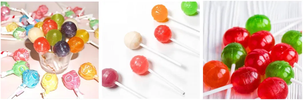 Fully Automatic Lollipop Production Line Double Enjoy Colors Sweet Hard Lollipop Candy Making Machine