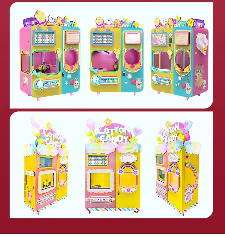 Fully Automatic Cotton Candy Making Commercial Vending Machine