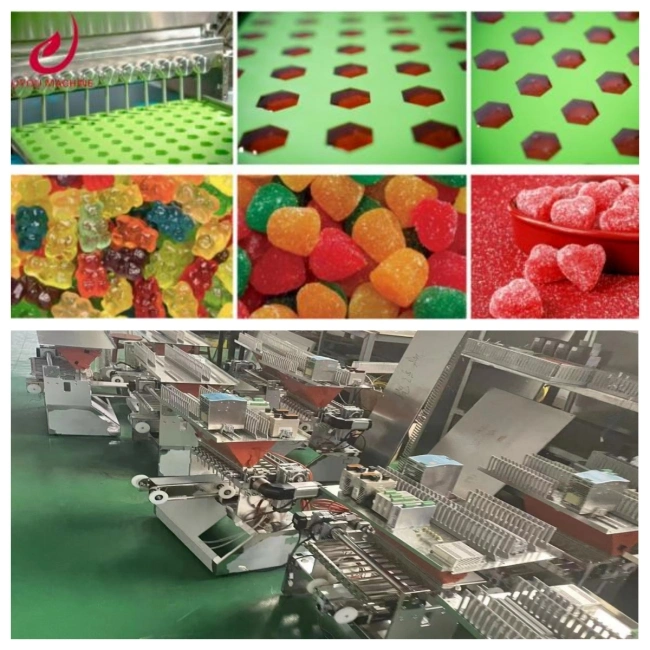 Juyou Semi Automatic Mint Hard Candy Depositor Universal Small Scale Gummy Coconut Sugar Mold Form Make Machine