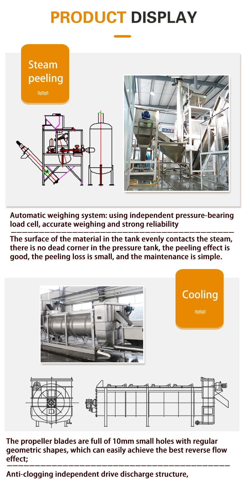 Low Price Multi-Functional Sweet Potato Powder Flour Potato Granules Making Machine