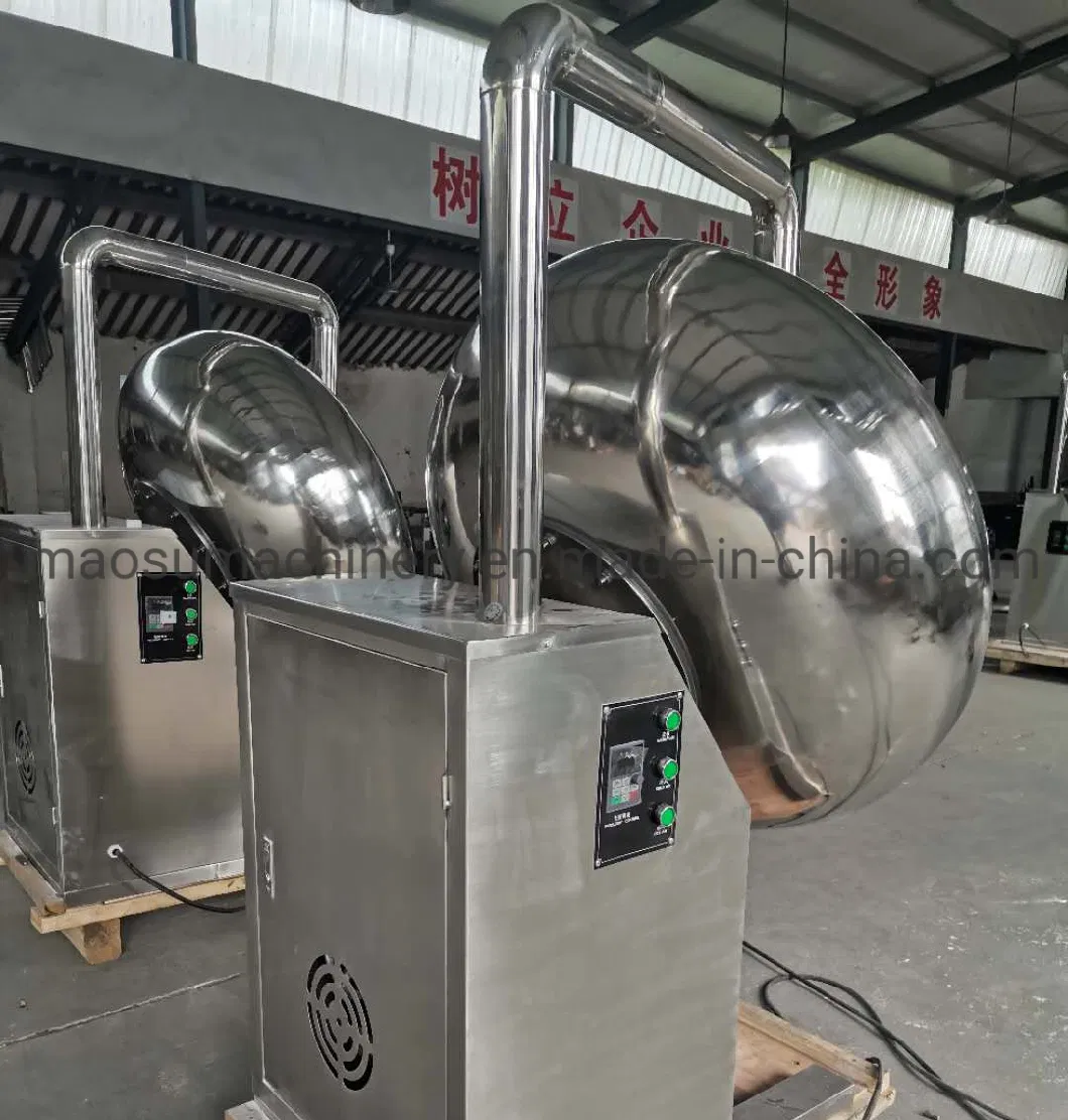 High Efficient Candied Peanut Gummy Candy Sugar Coating Machine Automatic