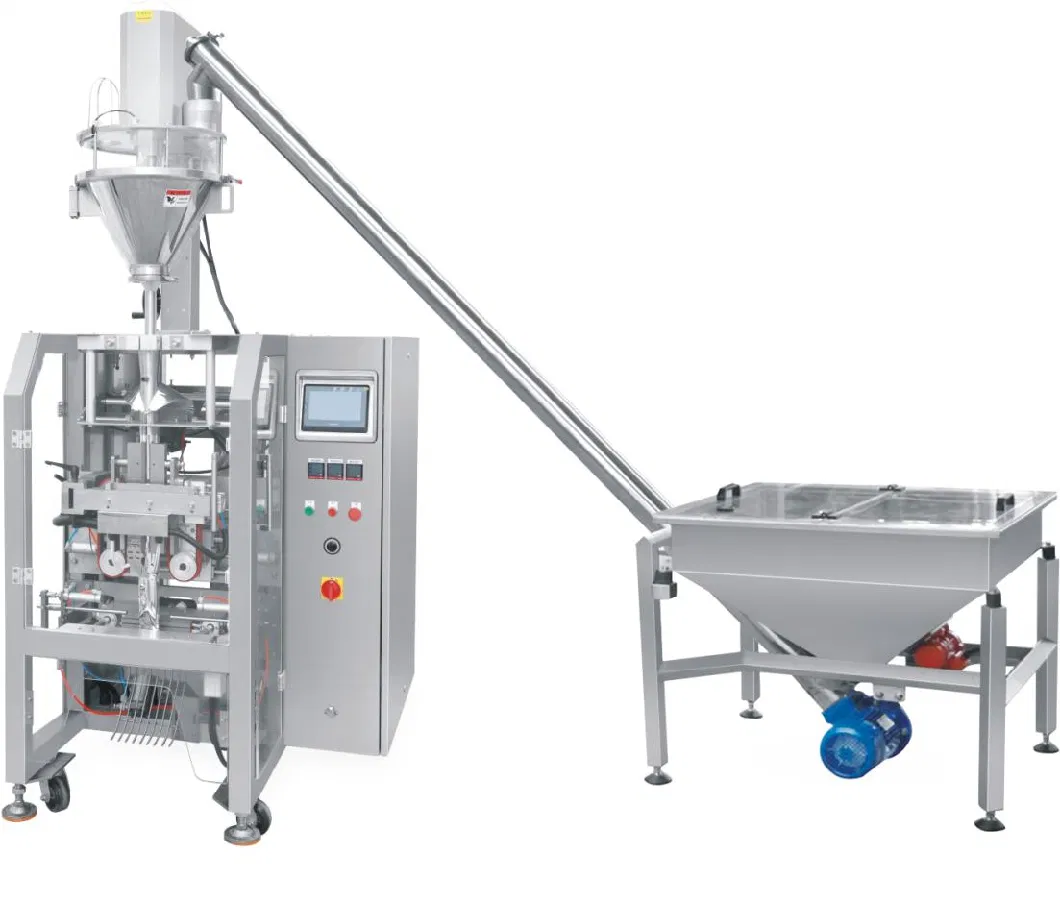 Automatic Vffs Snack Food Mixed Nuts Bean Peanut Dry Fruits Candy Sugar Sachet Pouch Milk Powder Coffee Tea Bag Sealing Filling Packing Packaging Machine Price