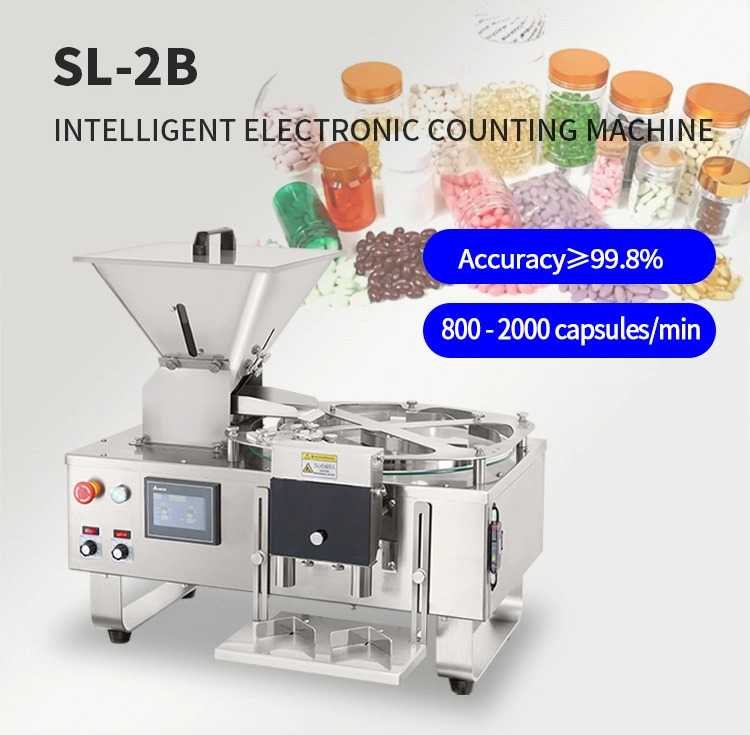 Hanyoo Manually Gelatin Gummy Chewing Capsule Tablet Candy Counting Machine Tube Bottle Tablet Filling Counter Machine