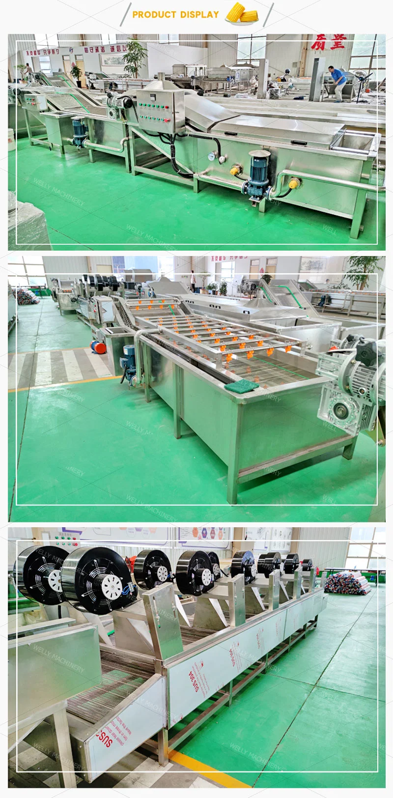 Wholesale Price Sweet Corn Deep Processing Production Line Corn Cutting and Peeling Machine for Selling