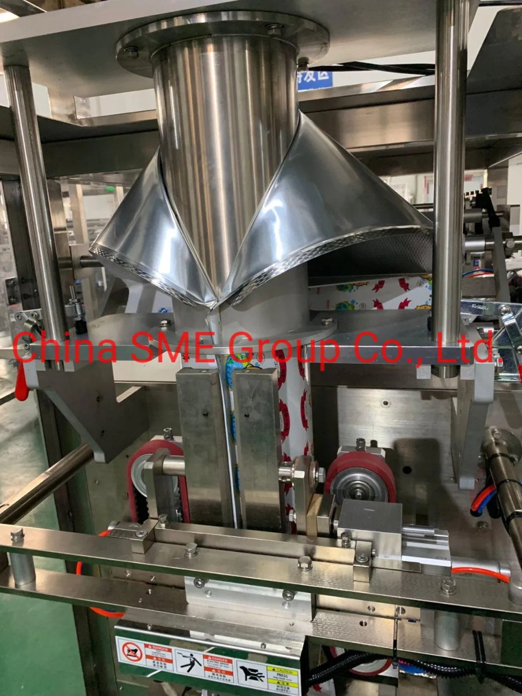 Full Automatic Multihead Weigher Filling Packing Machine for Hard Candy Fondant Jelly Drops