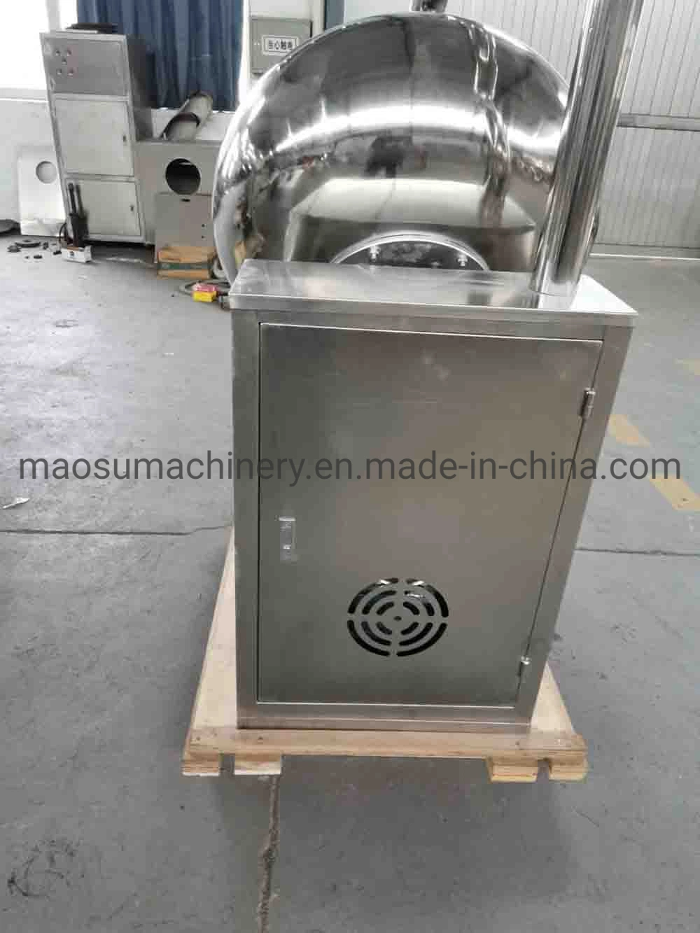 Candy Chocolate Polishing Coating Almonds Nuts Machine Drum