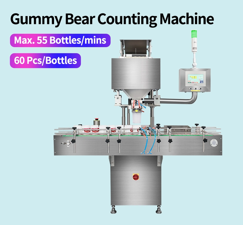 Gummies Count Packing Machine Candy Counting and Packaging Machine