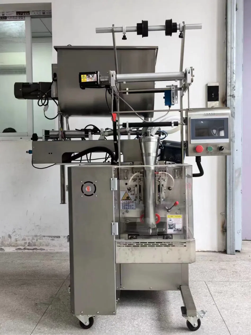 Automatic Sweet Fermented Rice Sachet Packaging Machine with Heated Mixing Cylinder