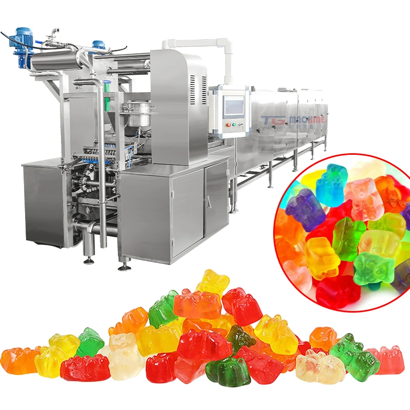 Commercial Industry Soft Gummy Bear 3q Gelatin Candy Depositor Machine for Sale