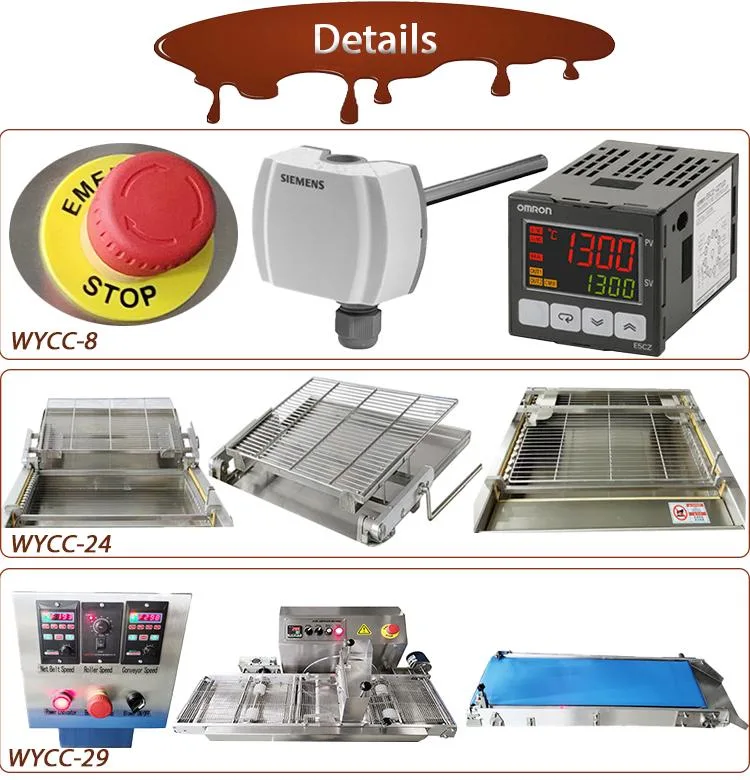 Automatic Chocolate Tempering Machine Small 5 Kg Mold Enrobing Coating Moulding Melting Machinery Chocolate Making Machine