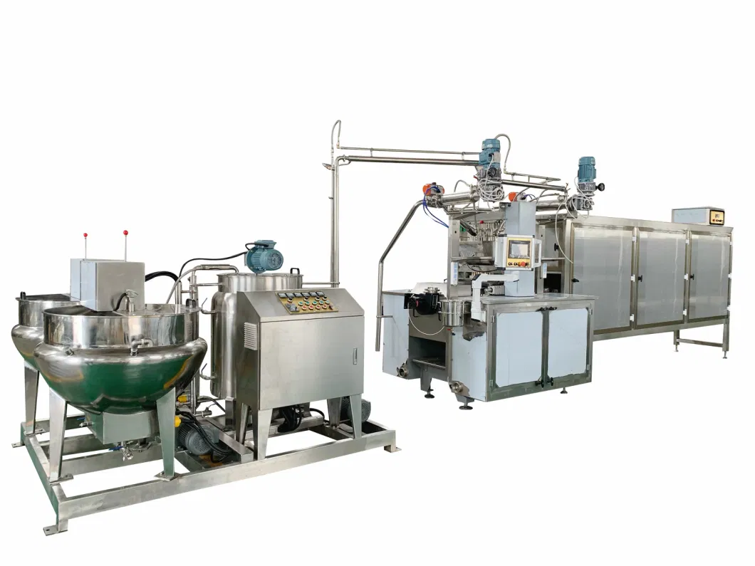 20-400kg/H Jelly Bean Candy Making Machine /Pectin Gelatin Gummy Production Line