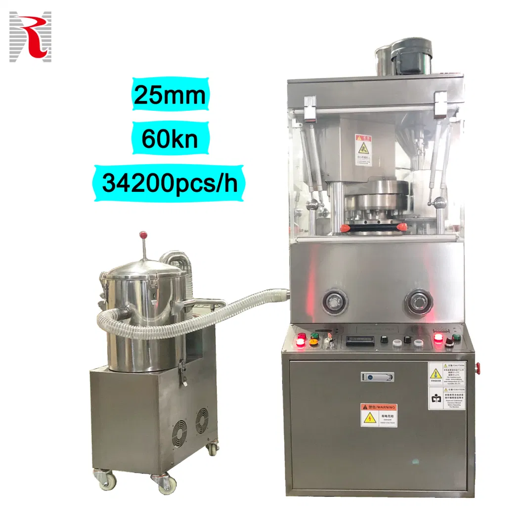 Shanghai Supplier Price High Speed Pharmaceutical Automatic Rotary Milk Sugar Candy Medicine Pill Compression Maker Pill Tablet Press Machine