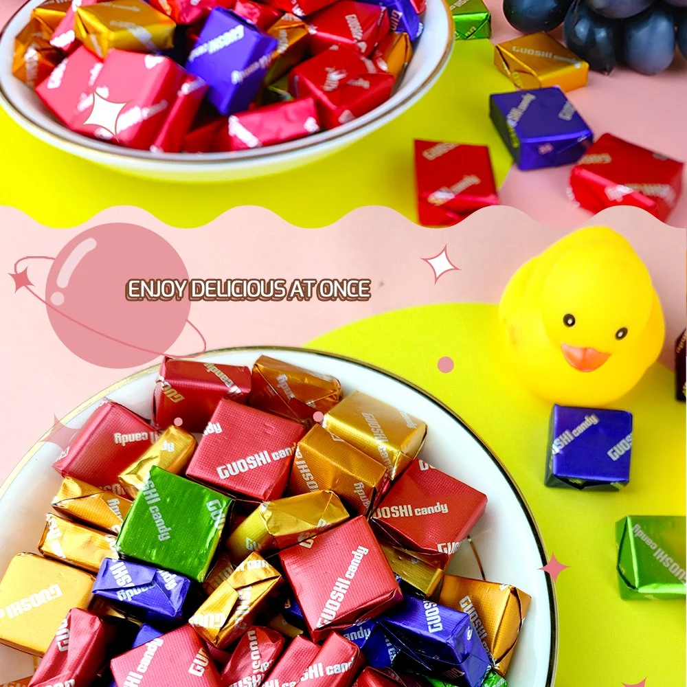 Manufacturer Promotion Price Sweet Fruity Milk Chewable Gummy Strawberry Toffee Original Milk Candy