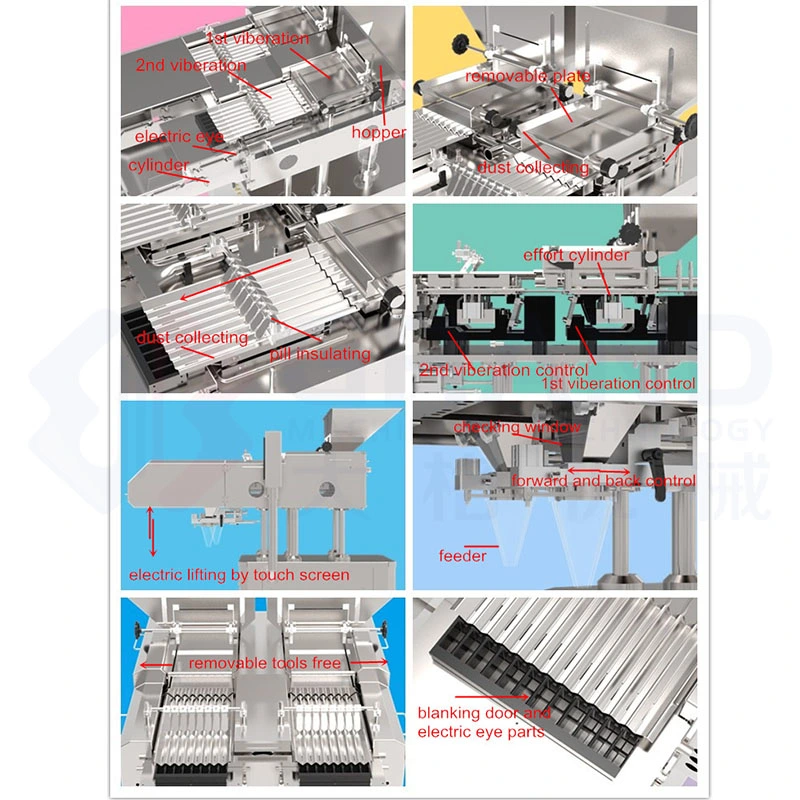 Automatic Electronic Capsule Bottle Counter Gummy Candy Soft Sweets Counting Machine