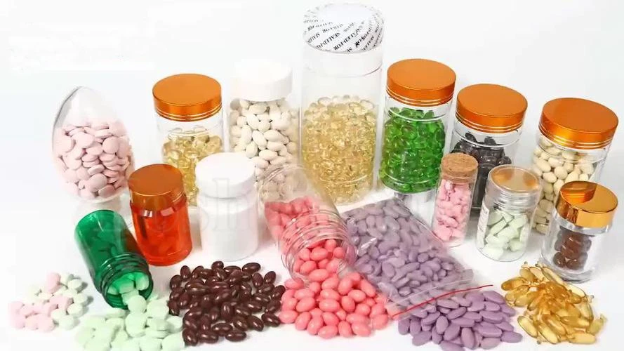 Pharmacy Electronic Counter Candy Gummies Bottling Filling Tablet Capsule Pill Counting Machine