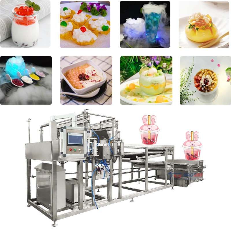 Automatic Fruit Jelly Ball Making Machine Popping Boba Making Machine