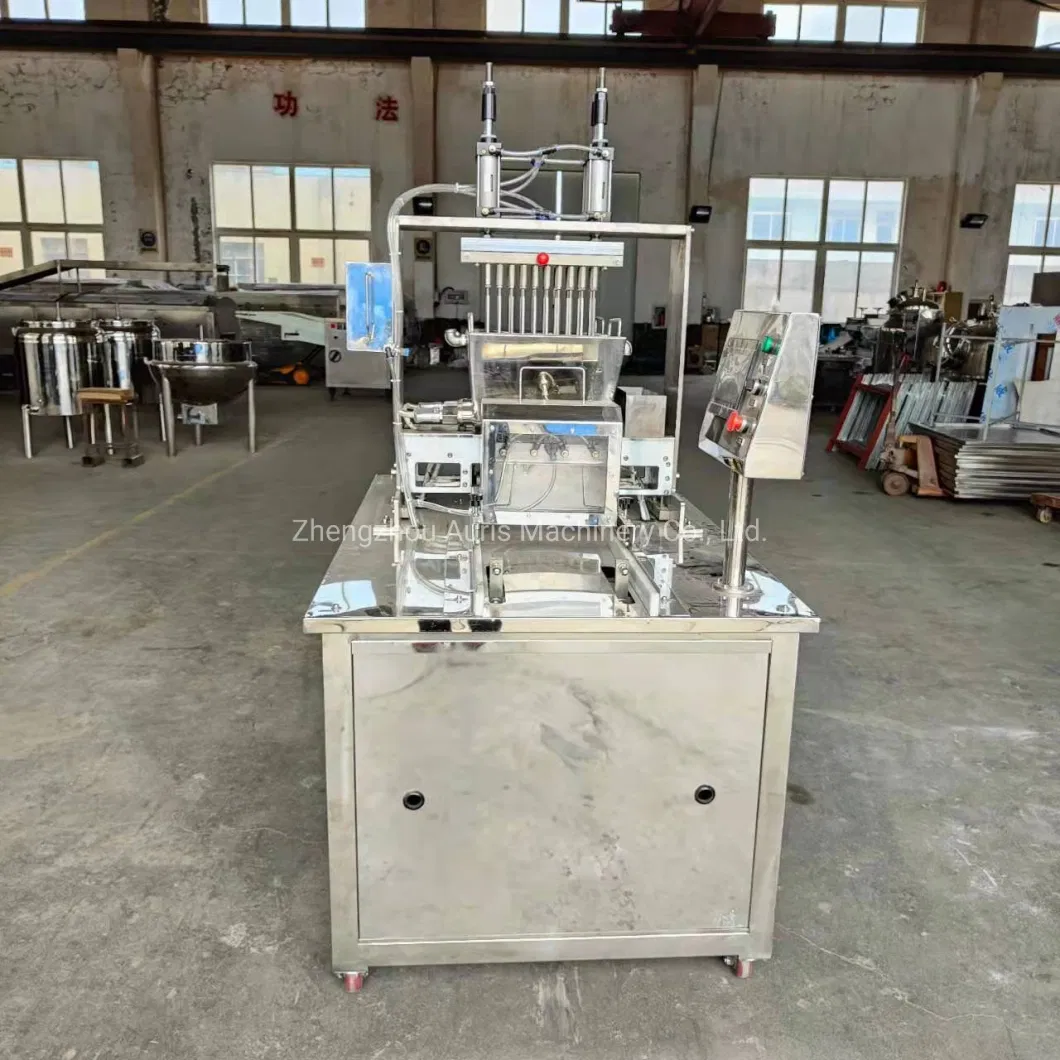 Small Confectionery Production Machines Soft Gummy Candy Depositing Making Hard Candy Pressing Molding Machine