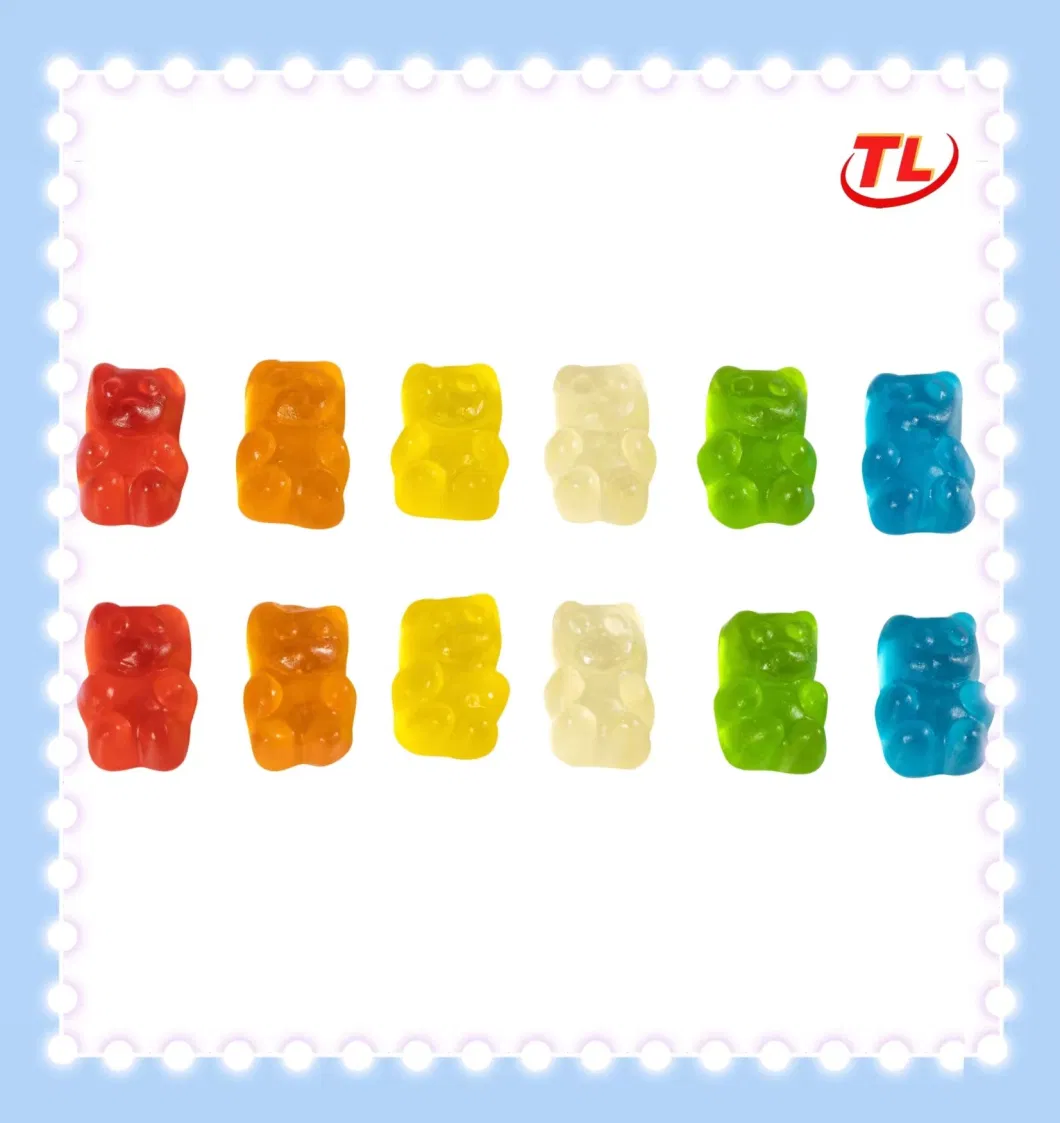 Orange Flavor Strawberry Flavor Small Gummy Symbolizes Victory Game Candy HACCP/Brc