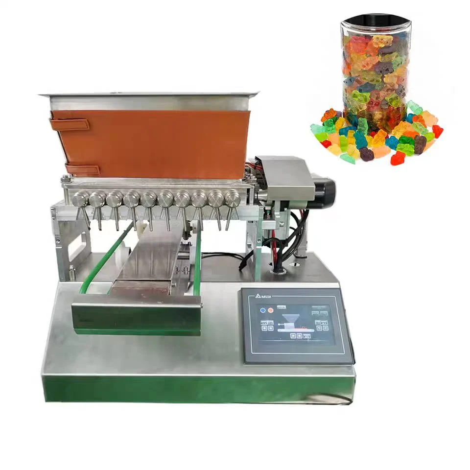 Desktop Candy Manufacturing Machine, Soft Candy Chocolate Filling Machine