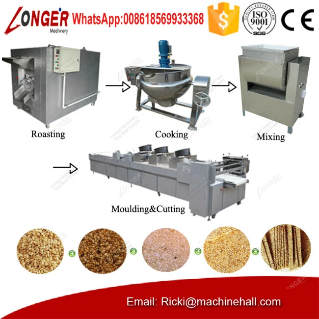 Best Manufacturer Price High Quality Sesame Candy Bar Making Machine