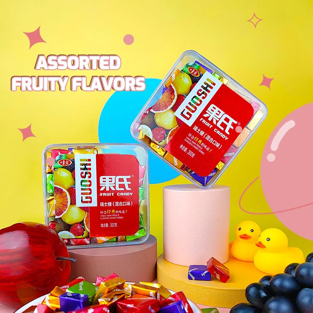 Manufacturer Promotion Price Sweet Fruity Milk Chewable Gummy Strawberry Toffee Original Milk Candy