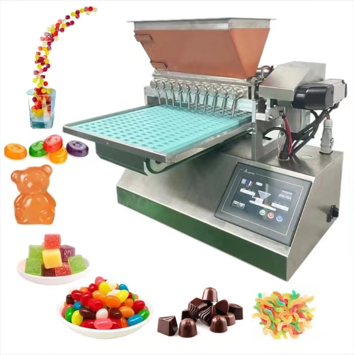 Candy Making Equipment for Gummies Lollipop Laboratory Gummie Pouring Machine Equipment