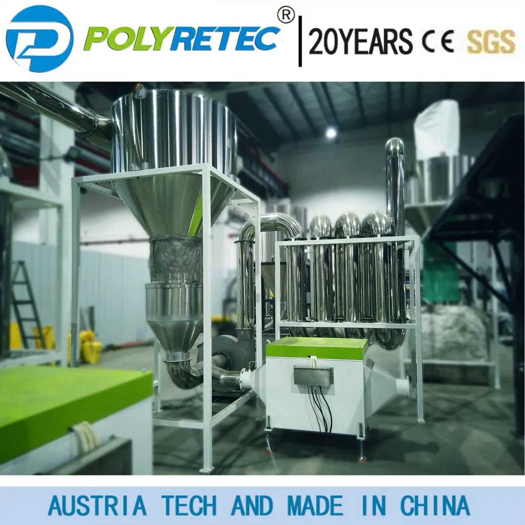 High Output Waste Plastic Pet HDPE Bottle Flake Drum Pallet Rubber Lump PVC Pipe LDPE LLDPE PP PE Film Jumbo Woven Bag Recycling Crushing Line Washing Machine